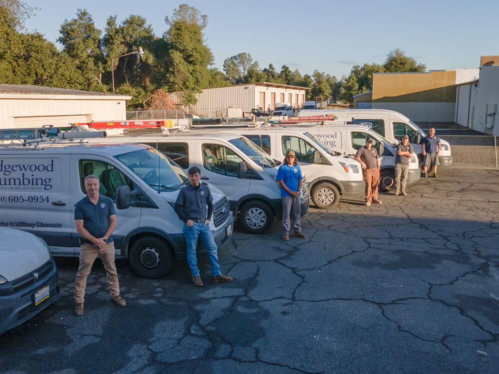 Edgewood Plumbing crew